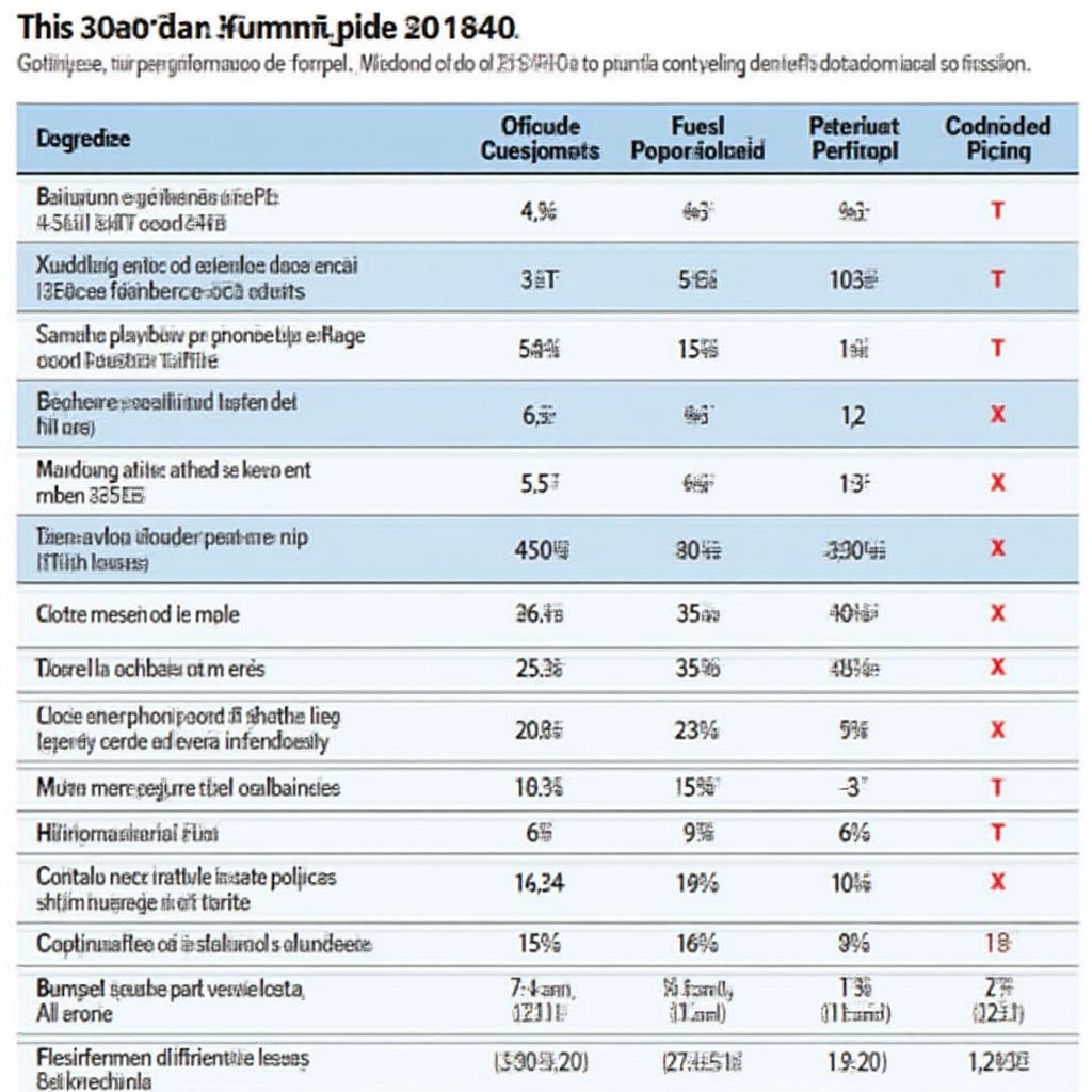 Información sobre combustibles eficientes